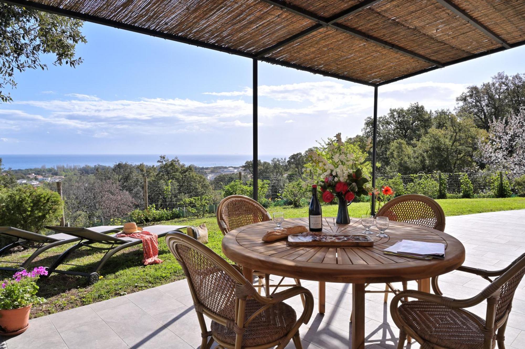 Domaine Punta Della Guardia Villa Panorama Maquis Et Mer, Plage A 1,5 Km Cervione Ngoại thất bức ảnh